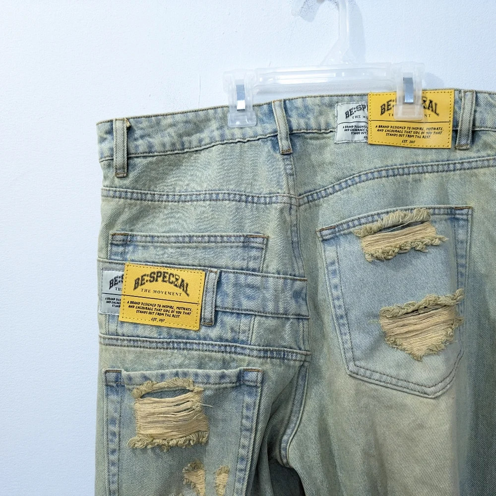 BeSpecial RECONSTRUCT Denim Jeans Mens 32